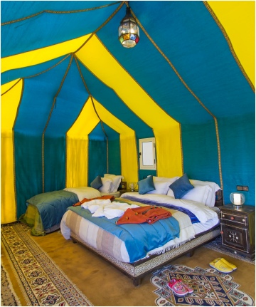 Overnight in Luxury desert Camp