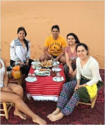 Students Tour Morocco